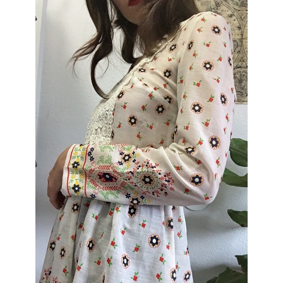 VINTAGE 1960s Polly Allan Baby Doll Dress - Picture 3 of 4